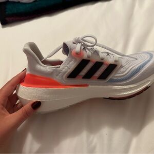 Adidas Women's Running Shoes - White and Orange